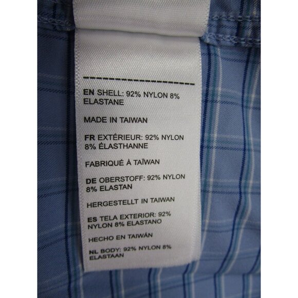 Untuckit Shirt Large White Button Up Traveler Commuter Plaid Woven - Picture 11 of 12